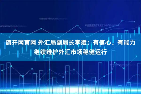 旗开网官网 外汇局副局长李斌：有信心、有能力继续维护外汇市场稳健运行